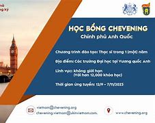 Học Bổng Chevening Của Chính Phủ Anh Quốc Việt Nam Là Ai Ạ Ạ