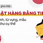 Nhãn Hàng Trong Tiếng Anh Là Gì